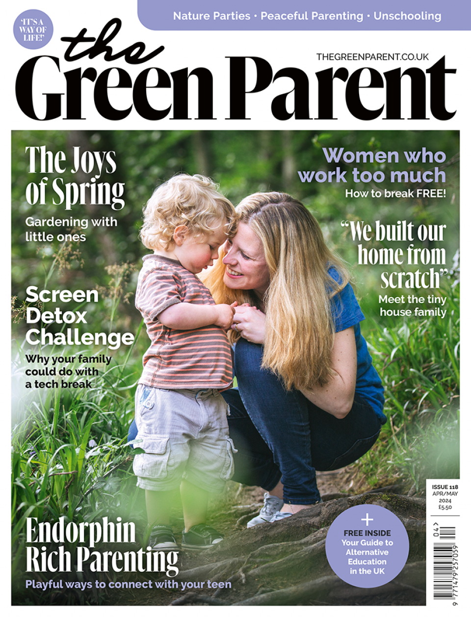 The Green Parent Issue 118 Cover